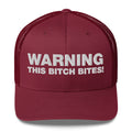 Warning This Bitch Bites! - Trucker Cap