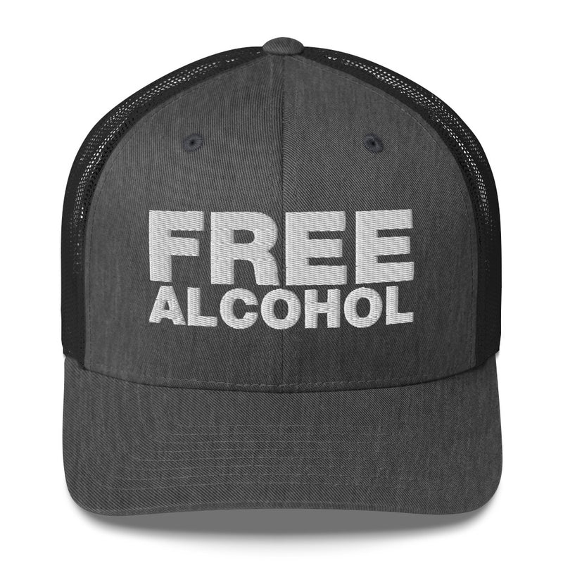 Free alcohol - Trucker Cap