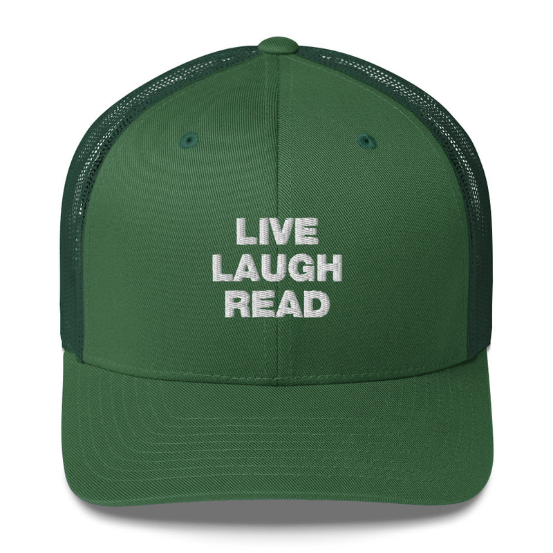 Live Laugh Read - Trucker Cap