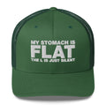 My Stomach Is Flat The L Is Just Silent - Trucker Cap