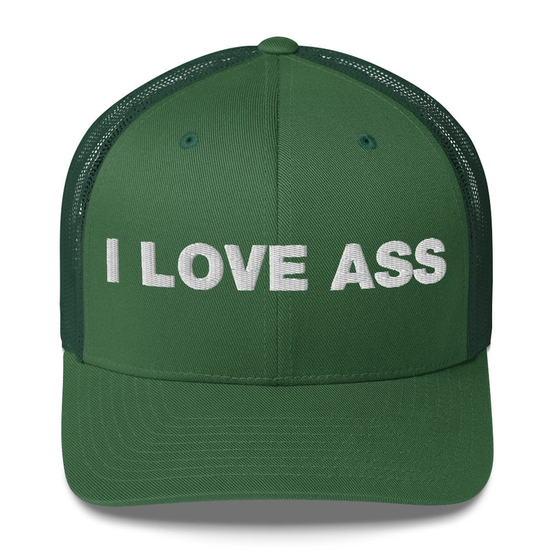 I love ass - Trucker Cap