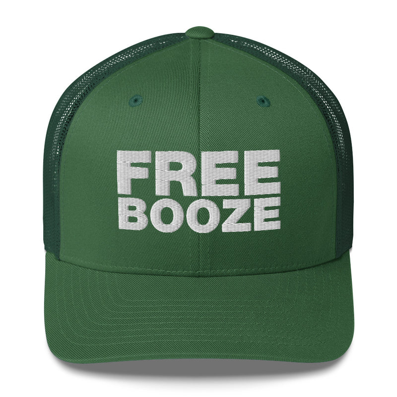 Free booze - Trucker Cap