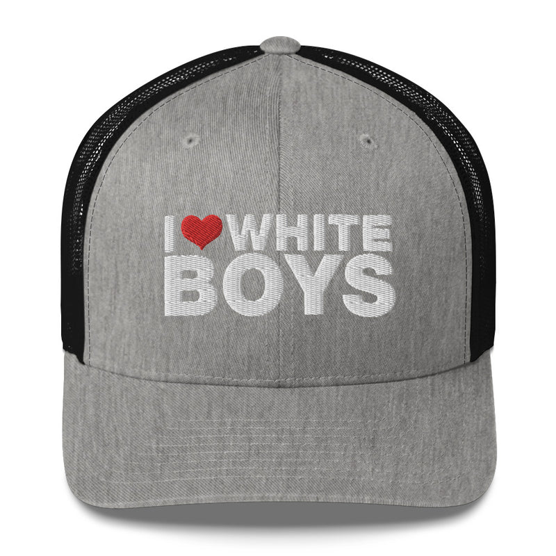 I Love White Boys - Trucker Cap