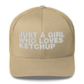 Just A Girl Who Loves Ketchup - Trucker Cap