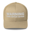 Warning This Bitch Bites! - Trucker Cap