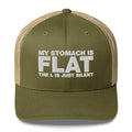 My Stomach Is Flat The L Is Just Silent - Trucker Cap