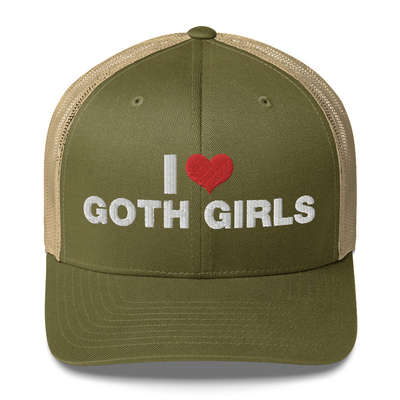 I Love Goth Girls - Trucker Cap