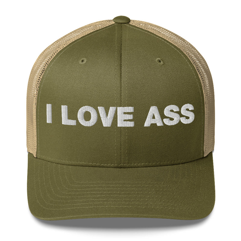 I love ass - Trucker Cap