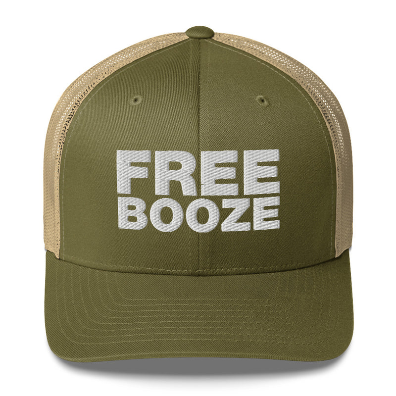 Free booze - Trucker Cap