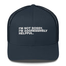 I'm Not Bossy. I'm Aggressively Helpful. - Trucker Cap