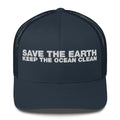 Save The Earth Keep The Ocean Clean - Trucker Cap