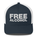 Free alcohol - Trucker Cap