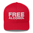 Free alcohol - Trucker Cap