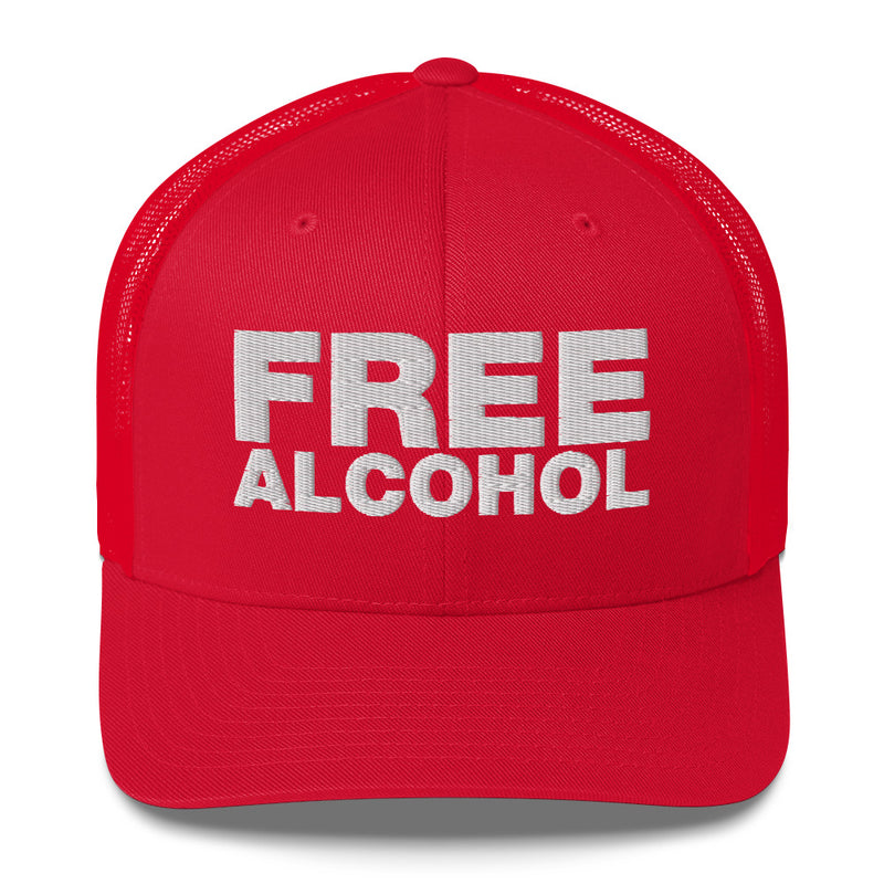 Free alcohol - Trucker Cap