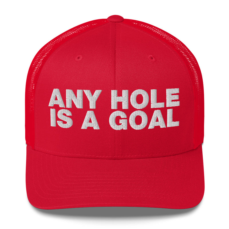 Any hole is a goal - Trucker Cap