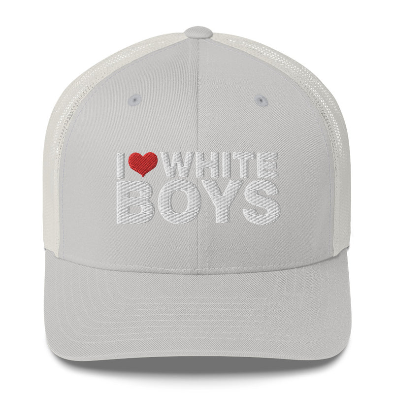 I Love White Boys - Trucker Cap