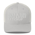 Just A Girl Who Loves Ketchup - Trucker Cap