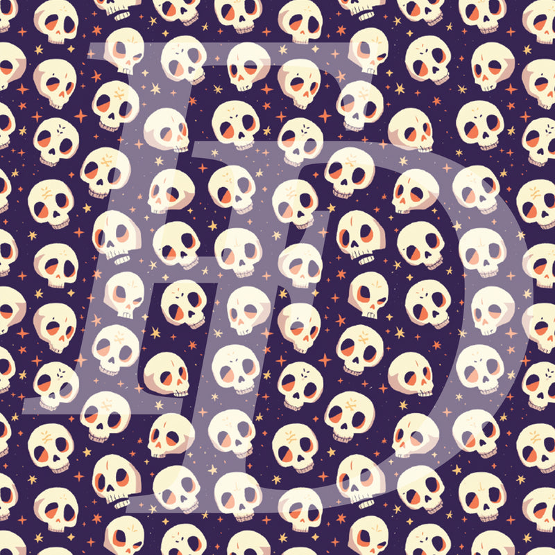 Cute Skull Pattern 2 - All-Over Print t-shirt