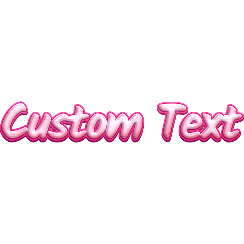 Super Candy Text Style | Create Your Own - Custom text shirts, totes, bags and accessories