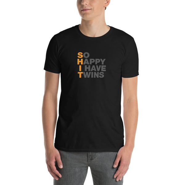 So Happy I Have Twins | Short-Sleeve Unisex T-Shirt