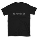 Eclipse 2 Phases of Moon - Short-Sleeve Unisex T-Shirt