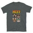 Hiss Cat Parody Kiss Band - Short-Sleeve Unisex T-Shirt