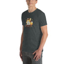 Cute Shiba Dog Dj | Short-Sleeve Unisex T-Shirt