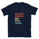 Assistant Principal Man Myth Legend - Short-Sleeve Unisex T-Shirt