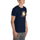Cute Shiba Dog Dj | Short-Sleeve Unisex T-Shirt
