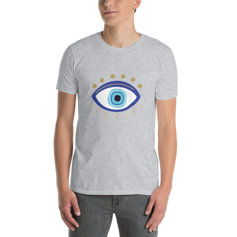 Evil Eye Greek Blue Evil Eyes Greece 2 - Short-Sleeve Unisex T-Shirt