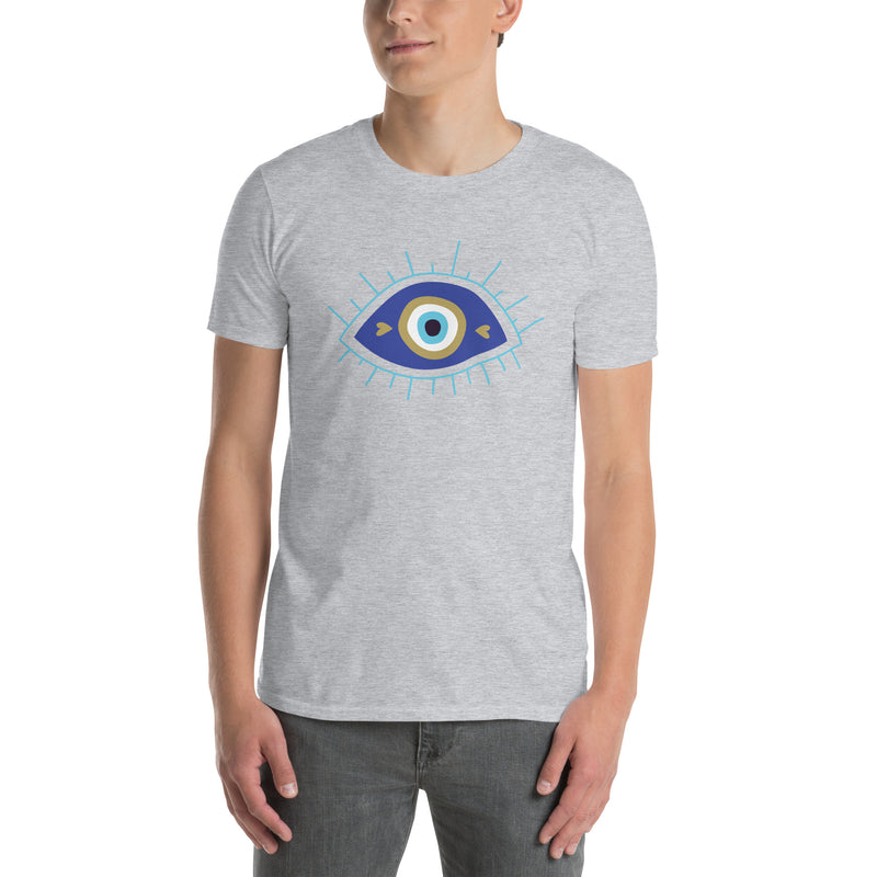 Evil Eye Greek Blue Evil Eyes Greece 10 - Short-Sleeve Unisex T-Shirt