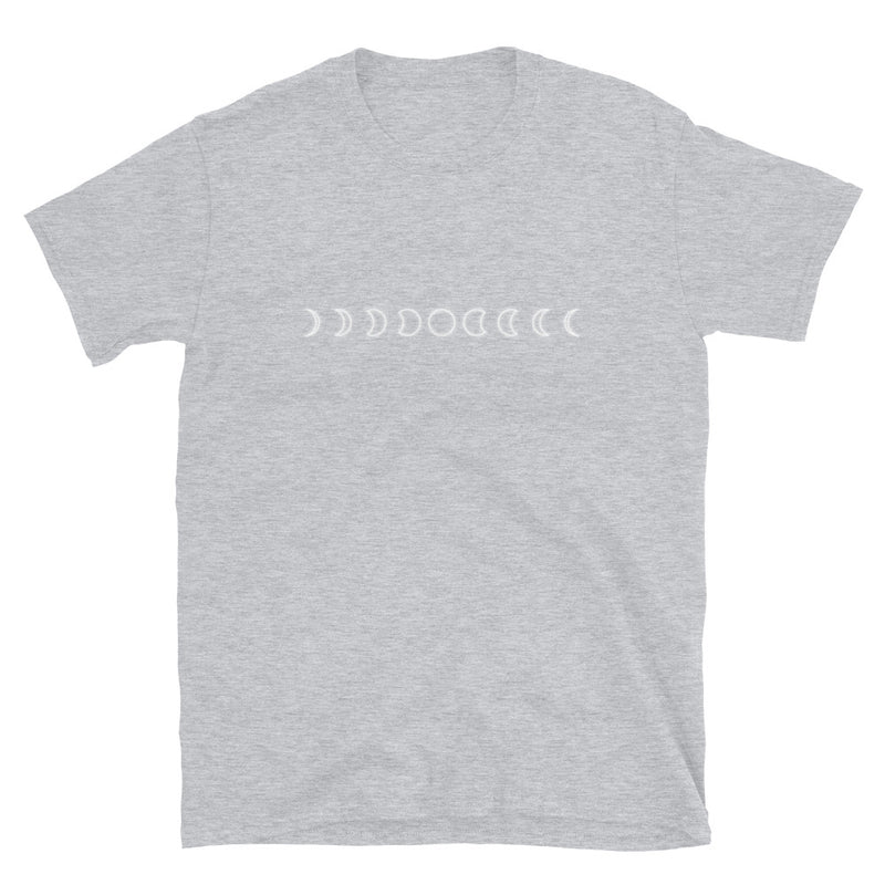 Eclipse 2 Phases of Moon - Short-Sleeve Unisex T-Shirt