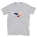 Freebird USA Flag - Short-Sleeve Unisex T-Shirt
