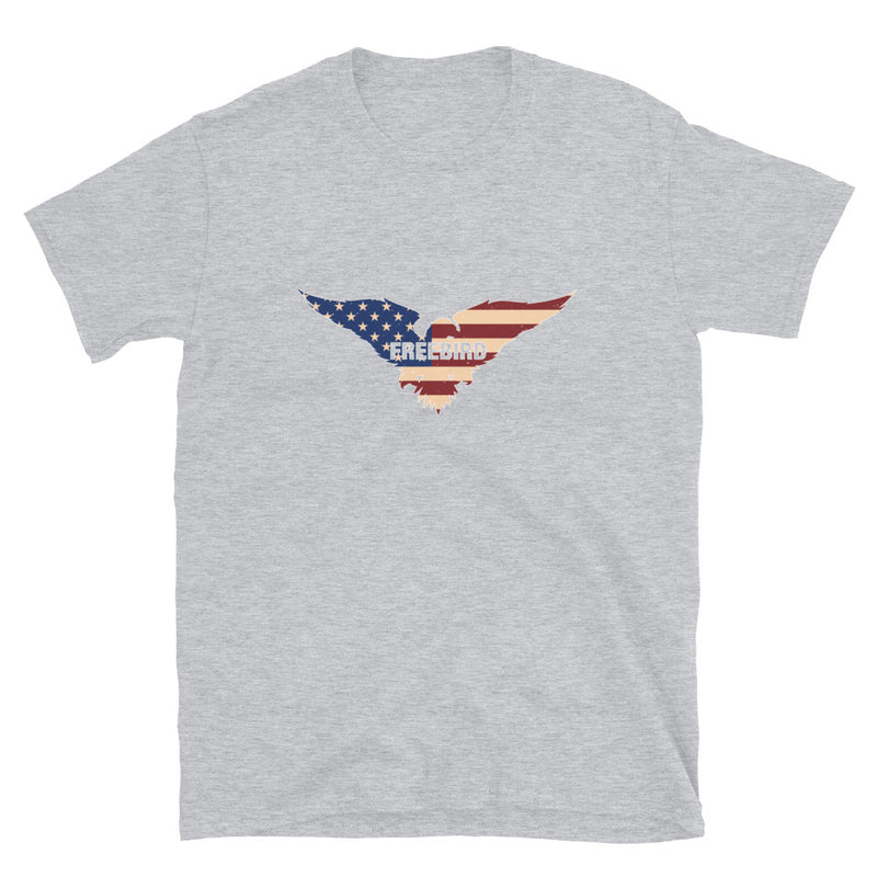 Freebird USA Flag - Short-Sleeve Unisex T-Shirt