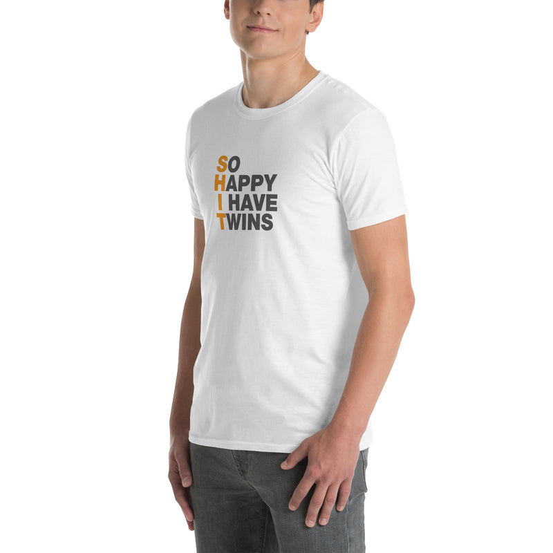 So Happy I Have Twins | Short-Sleeve Unisex T-Shirt