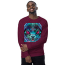 Rave Cat Unisex Organic Raglan Sweatshirt