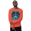 Rave Cat Unisex Organic Raglan Sweatshirt