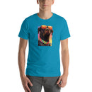 Lit Dog With Sunglasses | Unisex t-shirt