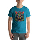 Floral Cat Mandala | Unisex t-shirt