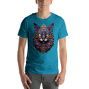 Mardi Gras Cat Mandala | Unisex t-shirt