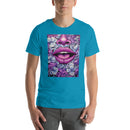 Purple Floral Lips | Unisex t-shirt