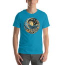 Moon Phase Floral Mandala | Unisex t-shirt