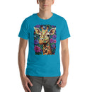 Giraffe Flowers Mandala | Unisex t-shirt