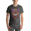 Colorful Cat Mandala Art | Unisex t-shirt
