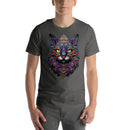 Mardi Gras Cat Mandala | Unisex t-shirt