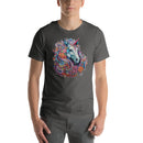 Unicorn Colorful Flowers | Unisex t-shirt