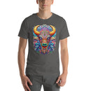 Psychedelic Bull Mandala | Unisex t-shirt