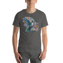 Blue Humming Bird Mandala | Unisex t-shirt