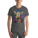 Giraffe Flowers Mandala | Unisex t-shirt