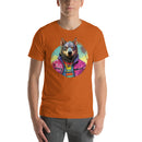 Vibrant Cool Wolf | Unisex t-shirt